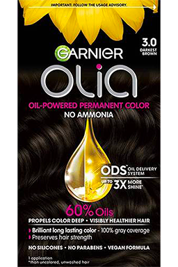 Garnier olia permanent hair color